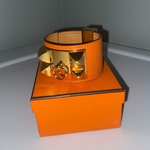 Hermes Collier De Chein Orange
